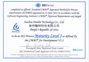 CMMI three level certification