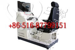 Virtual practice teaching instrument for tunneling machine