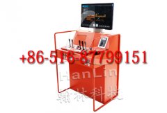 Virtual practice training operation teaching instrument for gas outburst prevention
