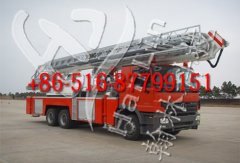 Aerial platform fire truck operation teaching instrument